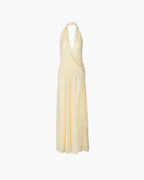 Nadia Deep Neck Maxi Dress