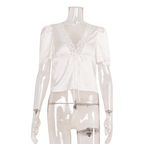 Carmen Silk Blouse