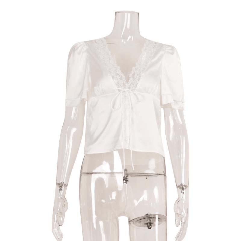 Carmen Silk Blouse