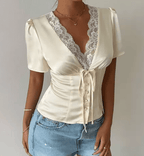 Carmen Silk Blouse