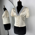Carmen Silk Blouse