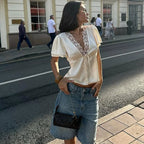 Carmen Silk Blouse