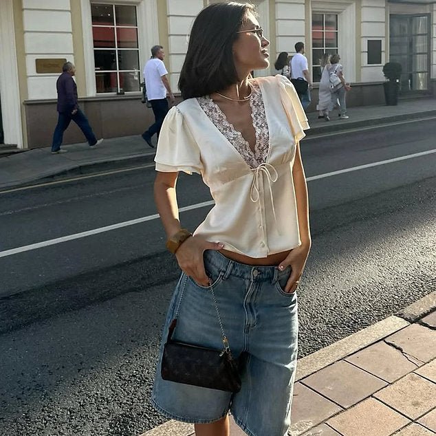 Carmen Silk Blouse