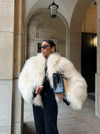 Afroza Faux Fur Coat
