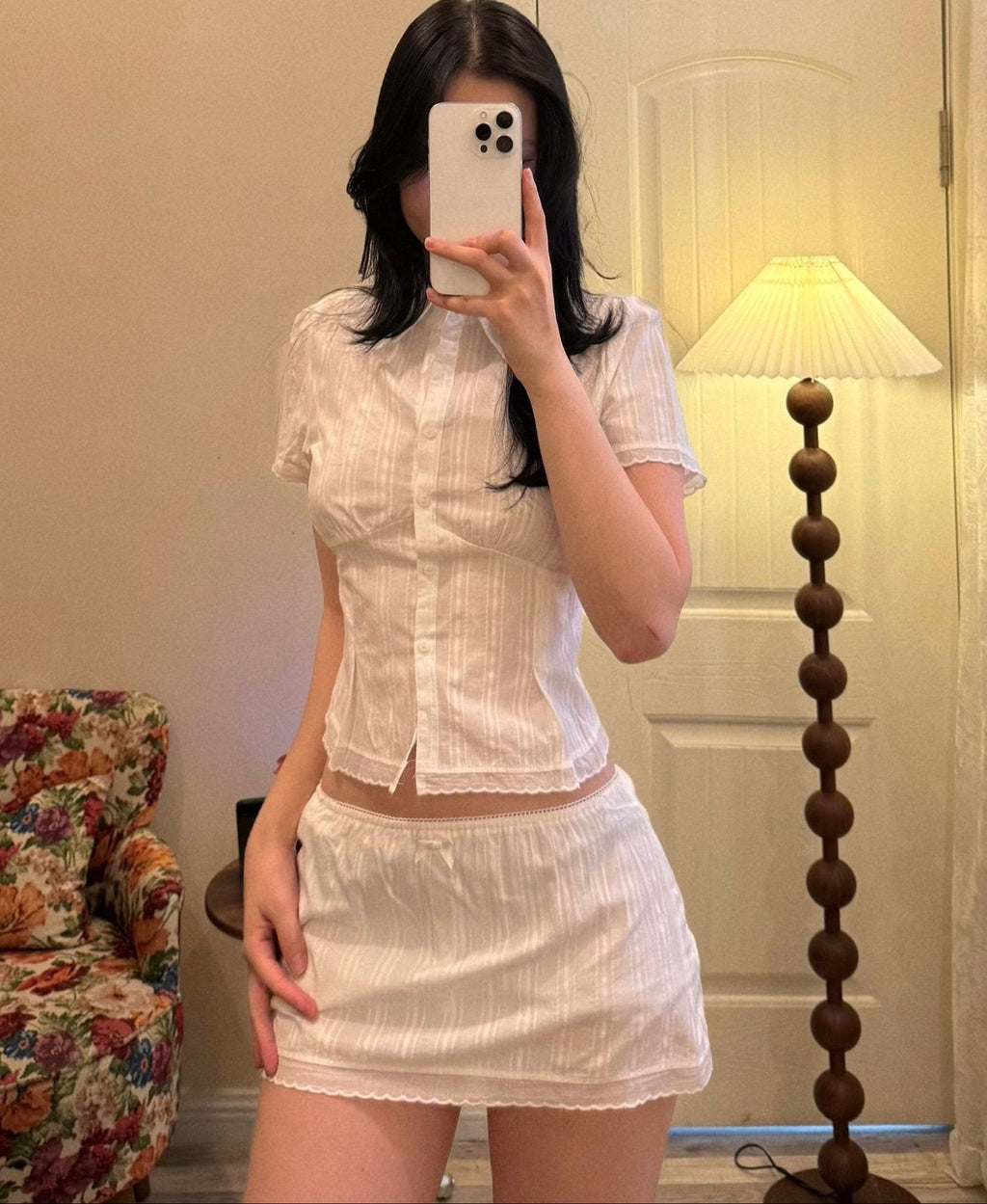Stellina Cropped Skort Set