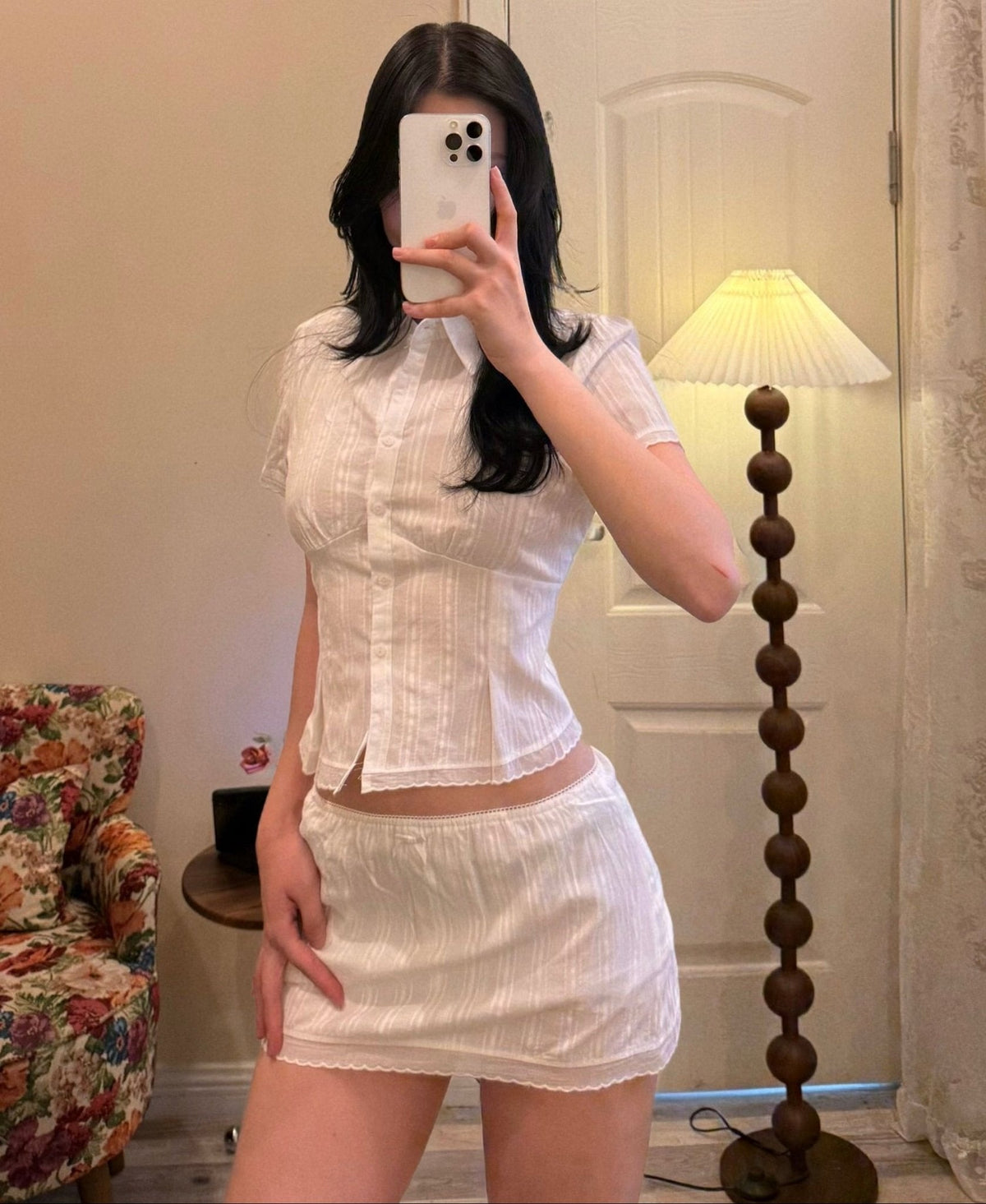 Stellina Cropped Skort Set