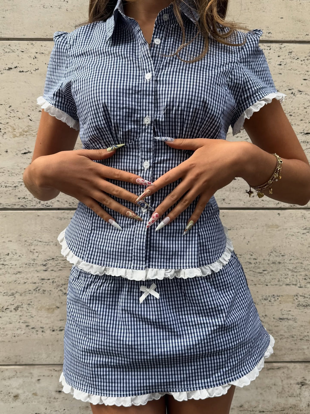 Stellina Cropped Skort Set