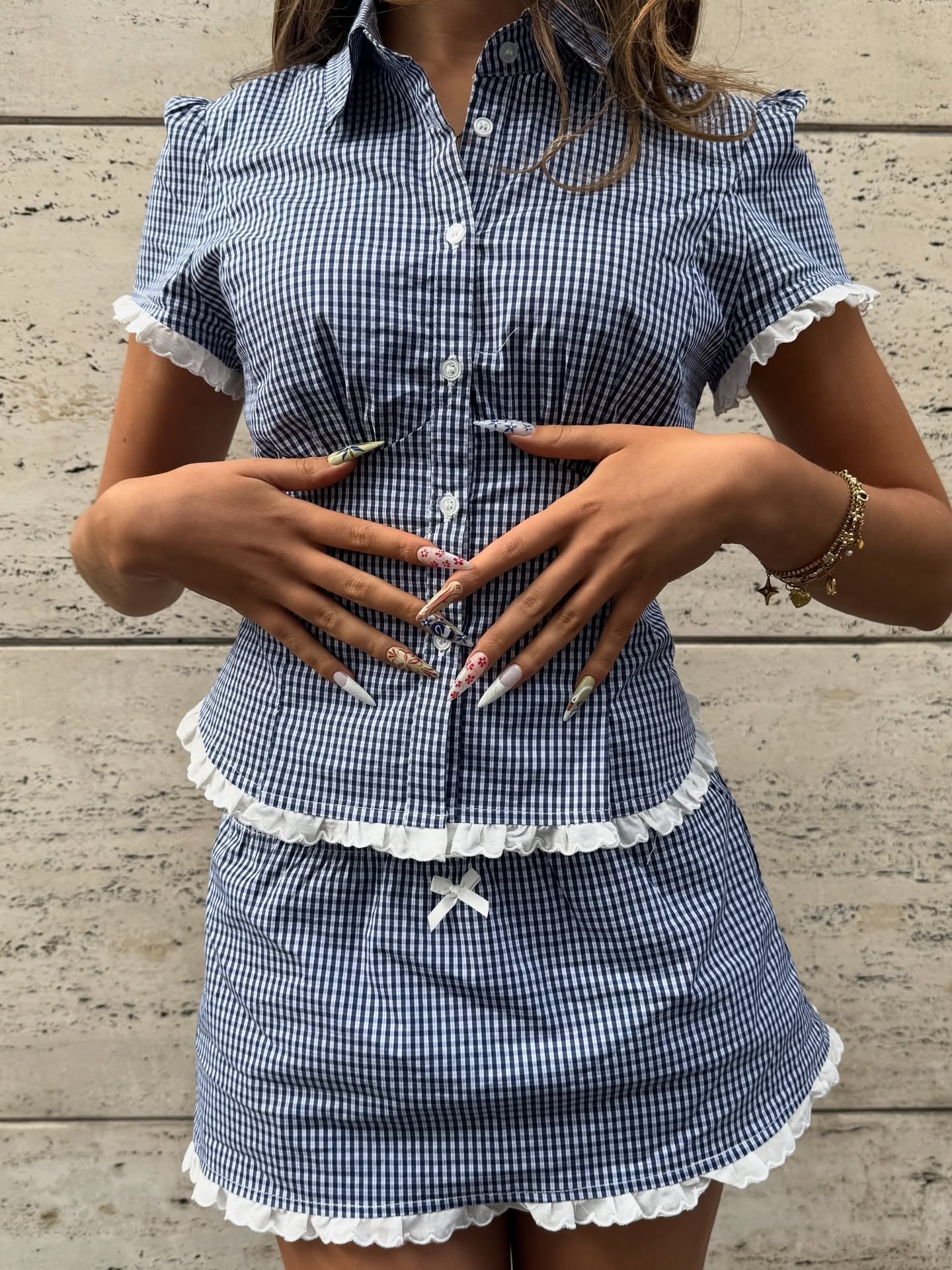 Stellina Cropped Skort Set