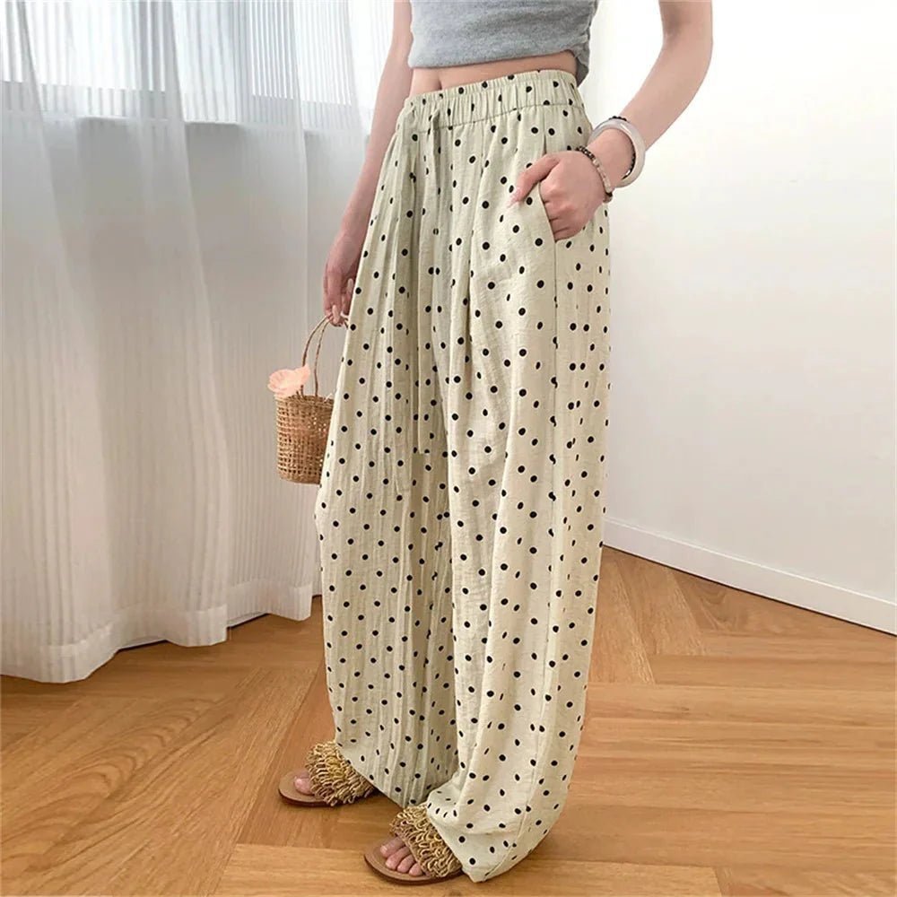 Themis Wide Leg Linen Pants