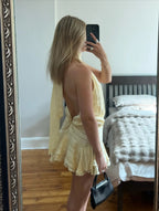 Tracey Backless Mini Dress