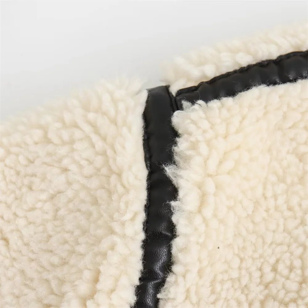 Ahela Boucle Bomber Jacket