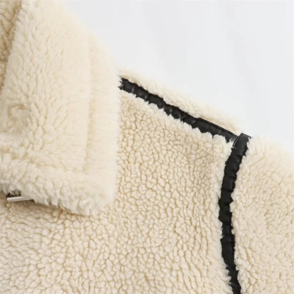 Ahela Boucle Bomber Jacket