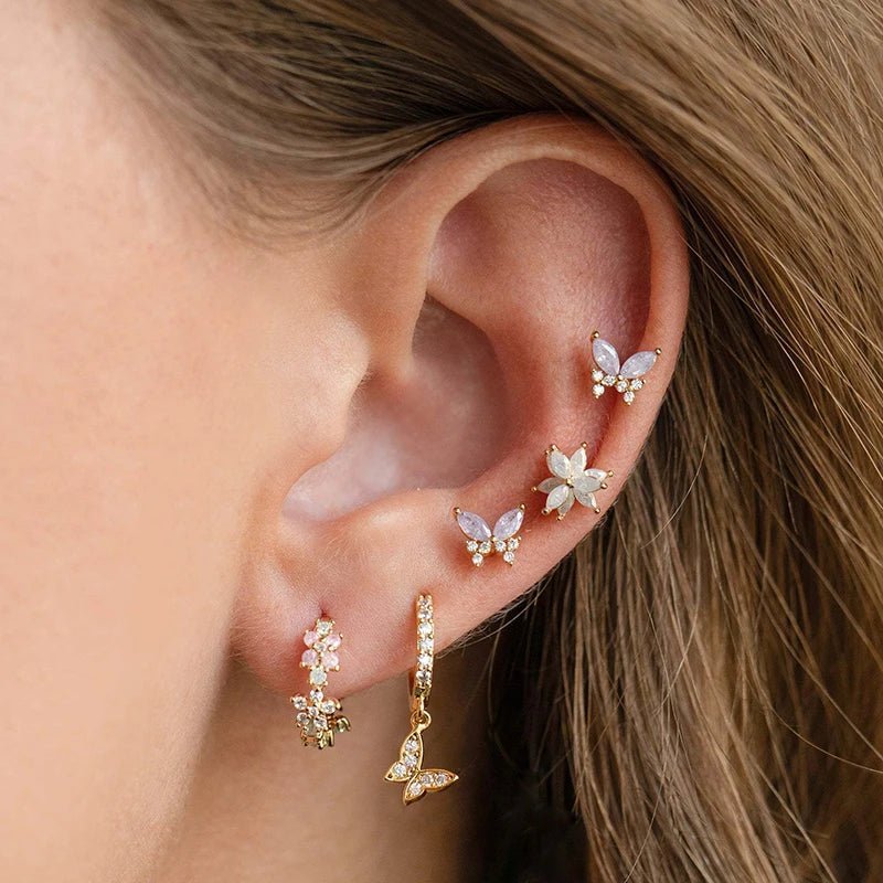 Ahima Butterfly Piercing Set