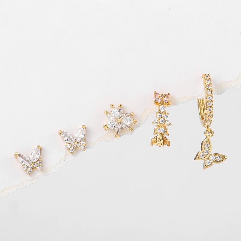 Ahima Butterfly Piercing Set
