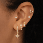 Ahima Butterfly Piercing Set