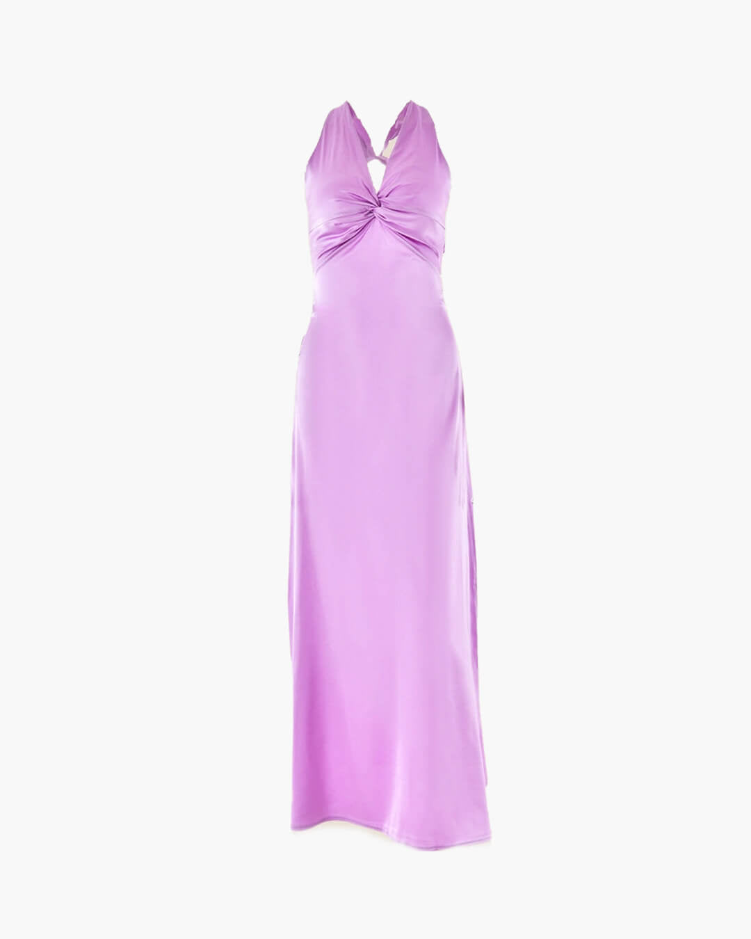 Venus Satin Open Back Maxi Dress