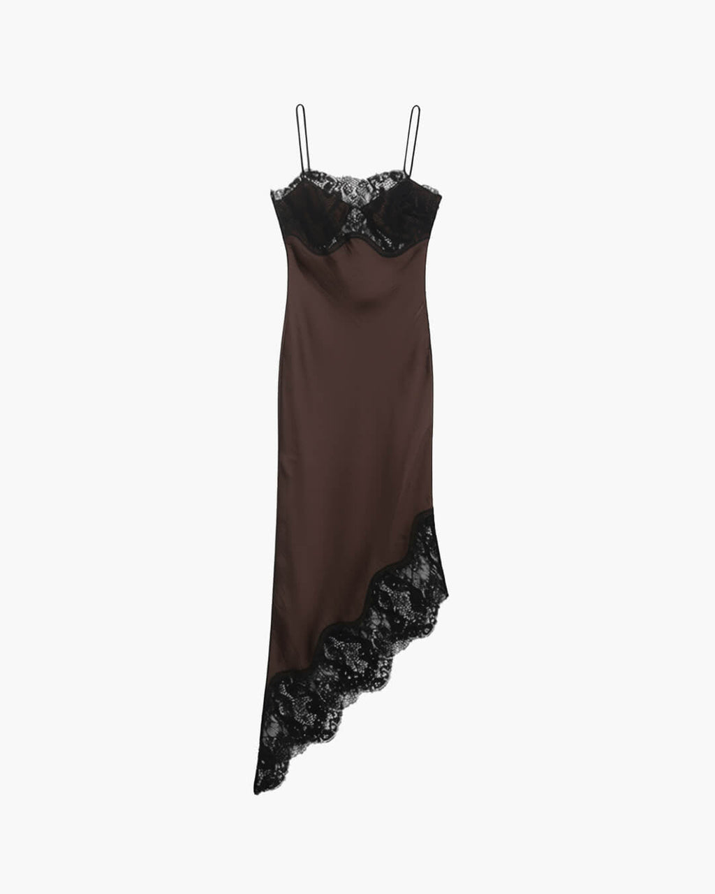 Lily Lace Satin Sling Dress