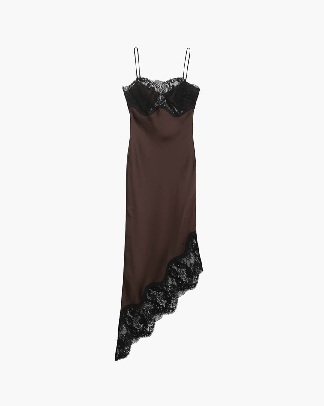 Lily Lace Satin Sling Dress