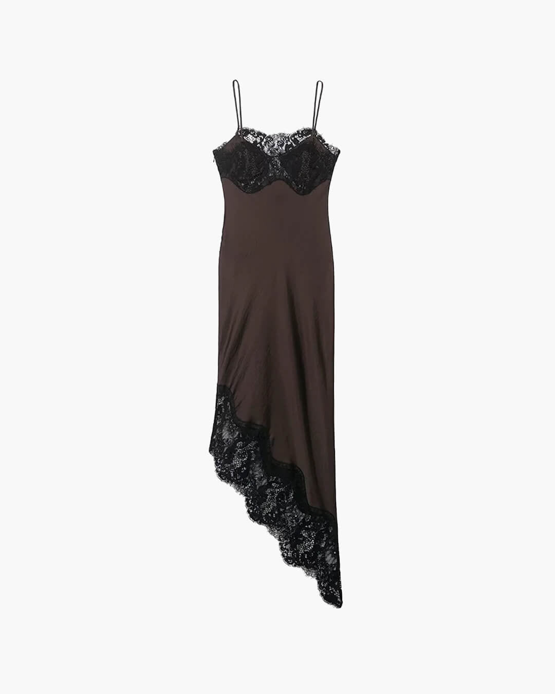 Lily Lace Satin Sling Dress