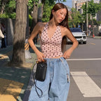 Wren Polka Dot Off-Shoulder Tank Top