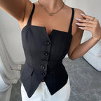 Zaida Tailored Sleeveless Top