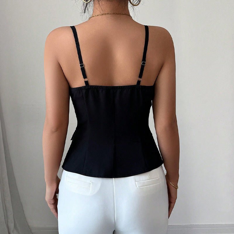 Zaida Tailored Sleeveless Top